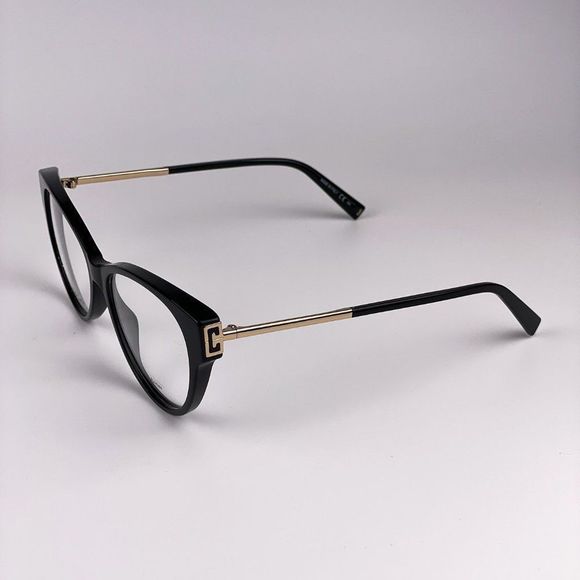 🔥 Givenchy GV0147 807 Eyeglasses  Black Cat Eye Women - Picture 5 of 10